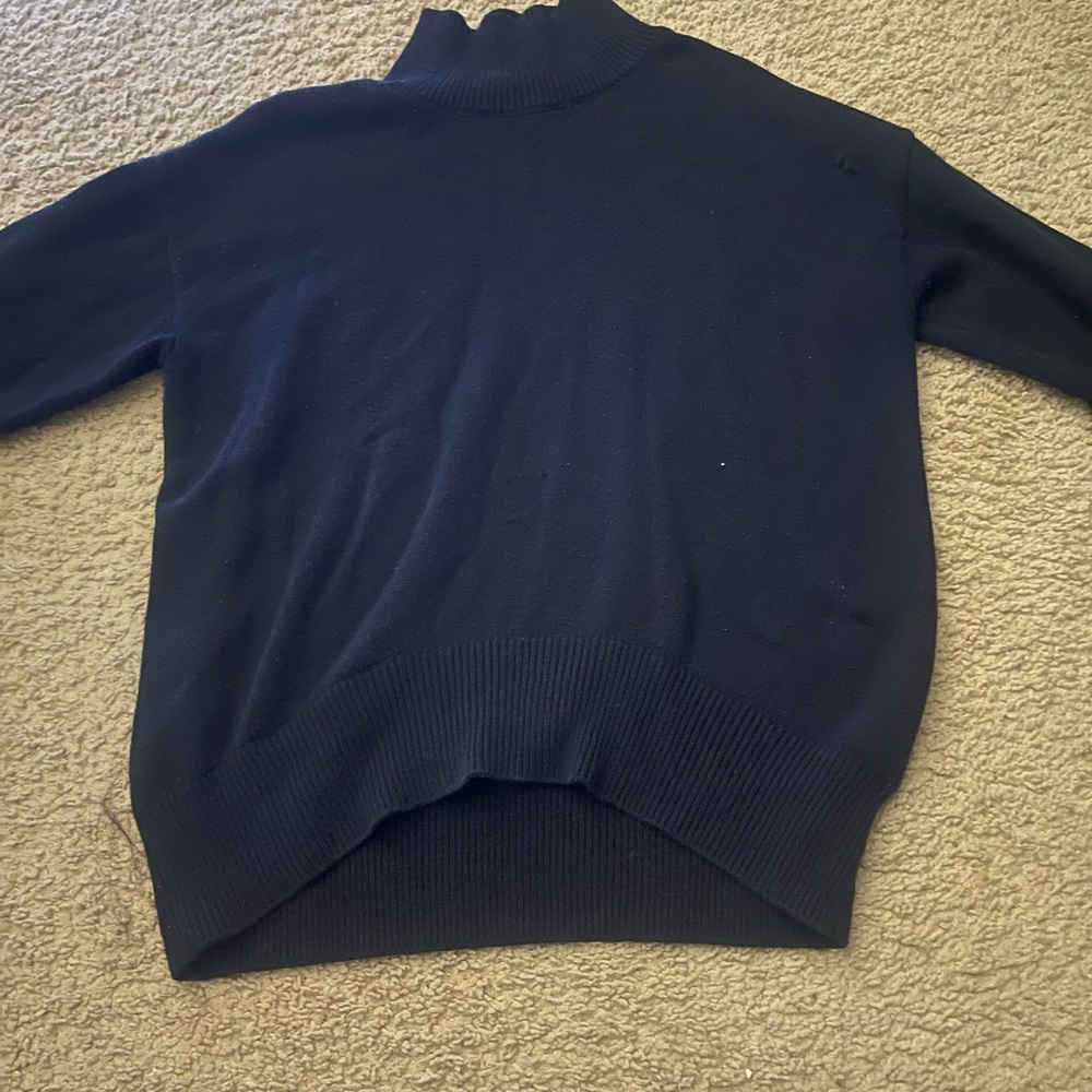 Black Turtleneck Sweater